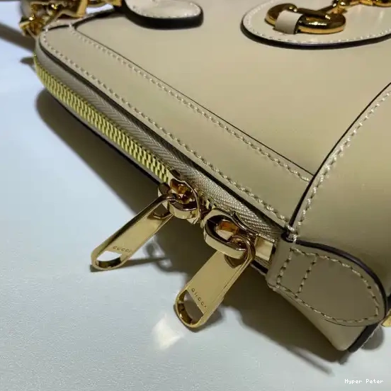 Hyper Peter Gucci handle mini 1955 Horsebit top bag 0624